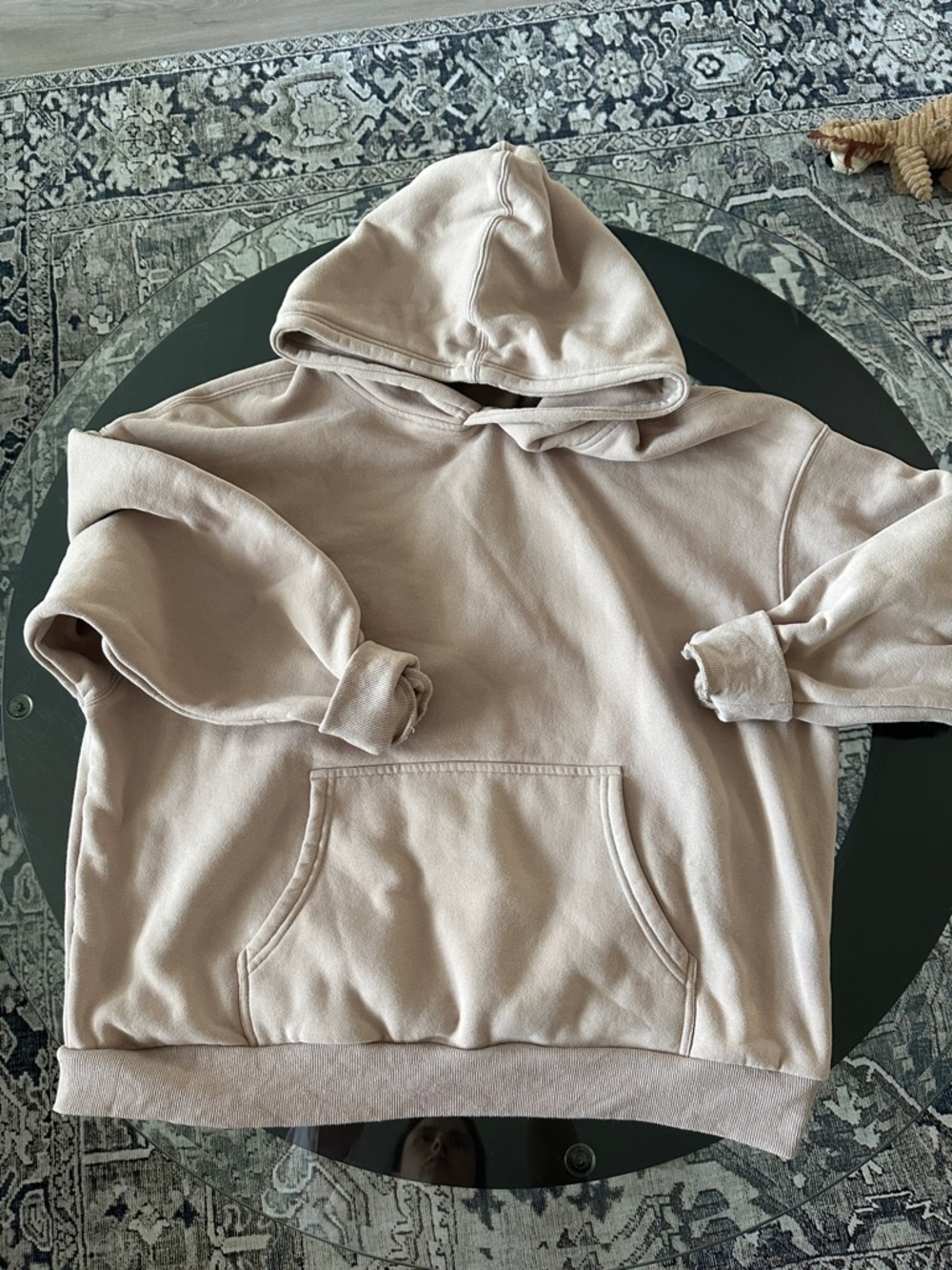 Cozy Neutral Hoodie - Light Taupe
